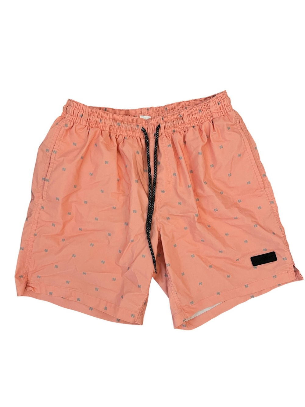 Flag Nor Fail Men's Coral Swim Shorts w. Liner - Small